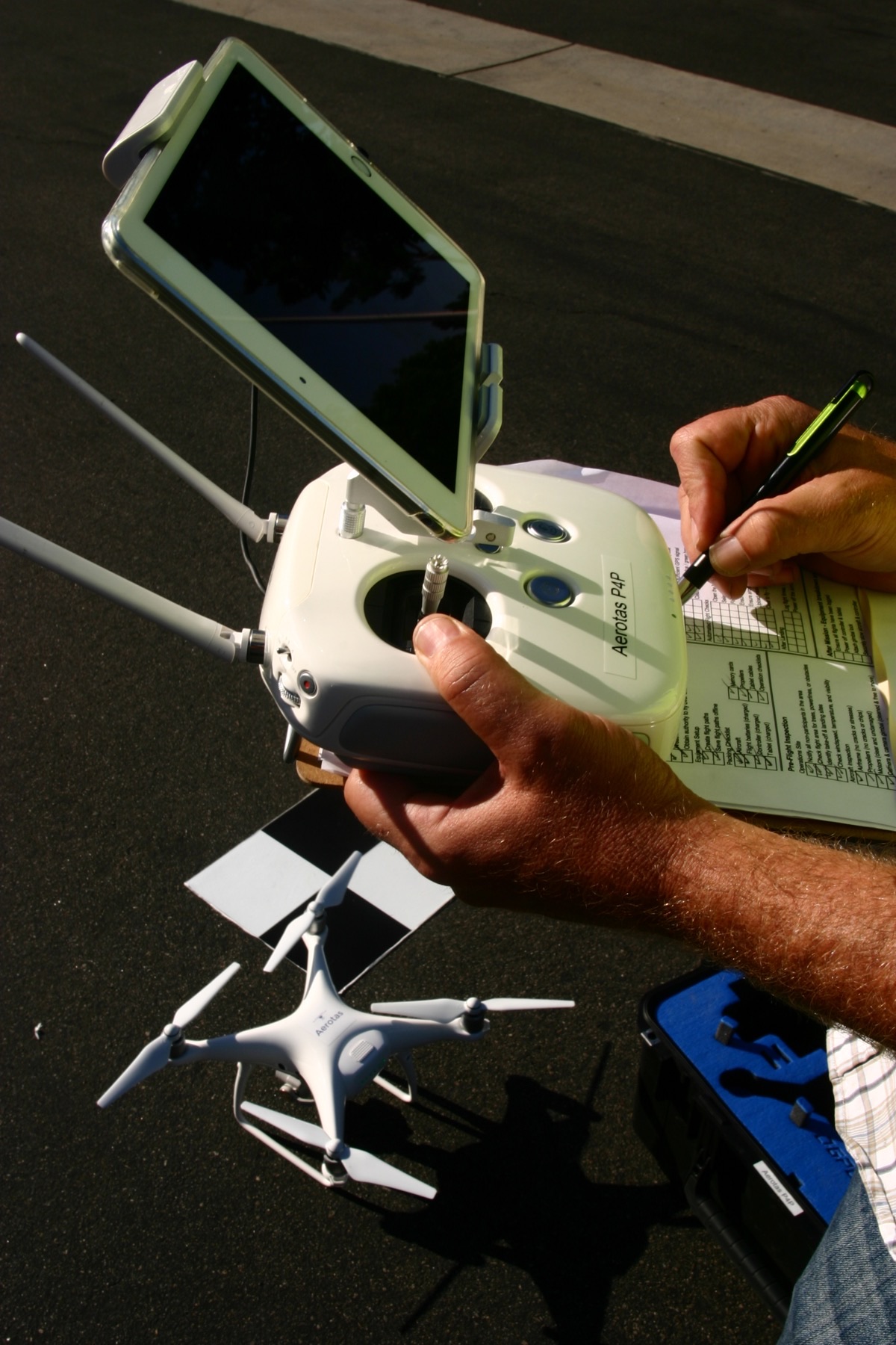 Checklists are an essential part of drone survey mission