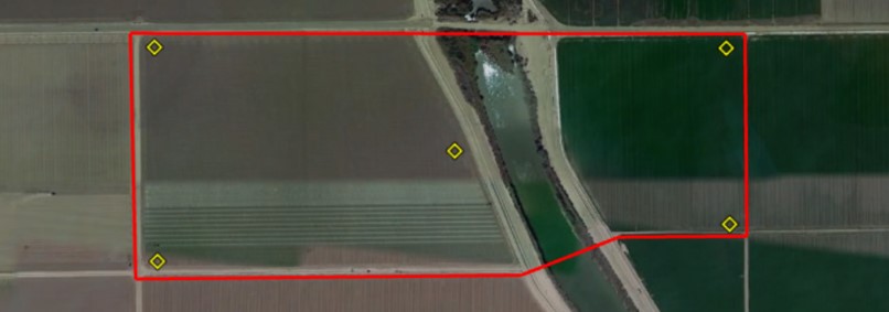  Geographic features like streams can cause different areas to process separately in photogrammetry. 