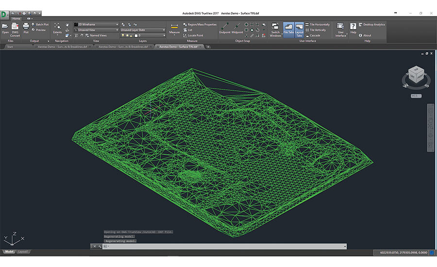  Using AutoCAD Civil 3D, ASPRS Certified photogrammetrists at Aerotas draft and integrate all linework from 3D models. 