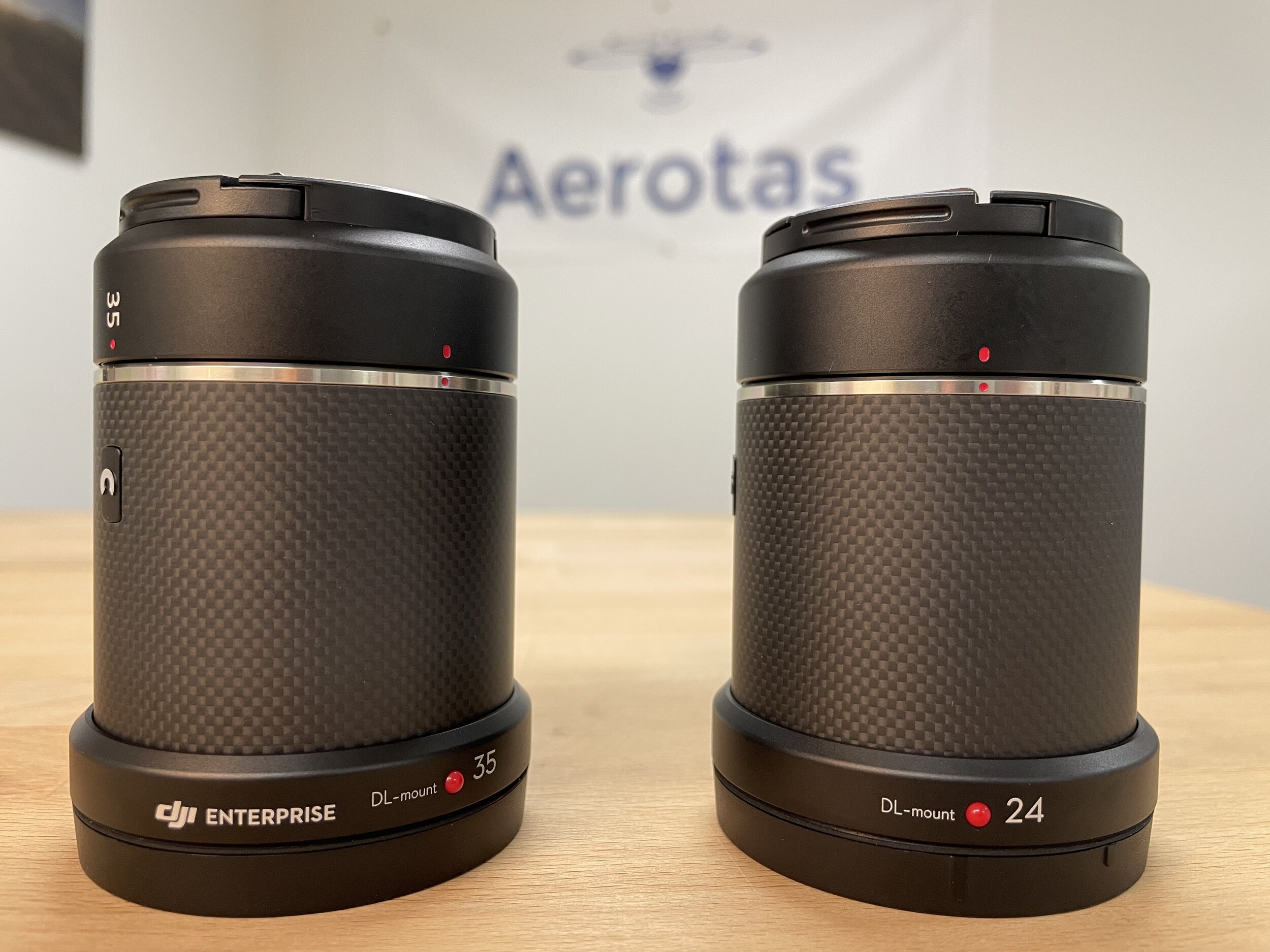 Which lenses work with the DJI P1?