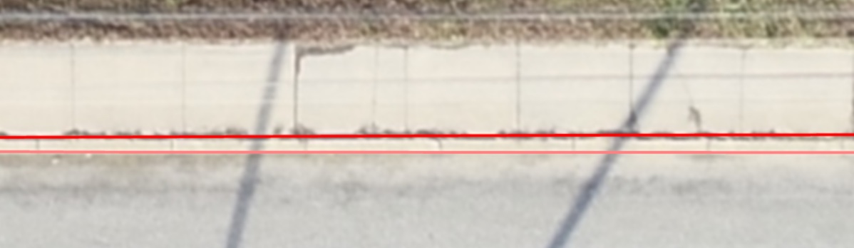 Additional curb geometry example