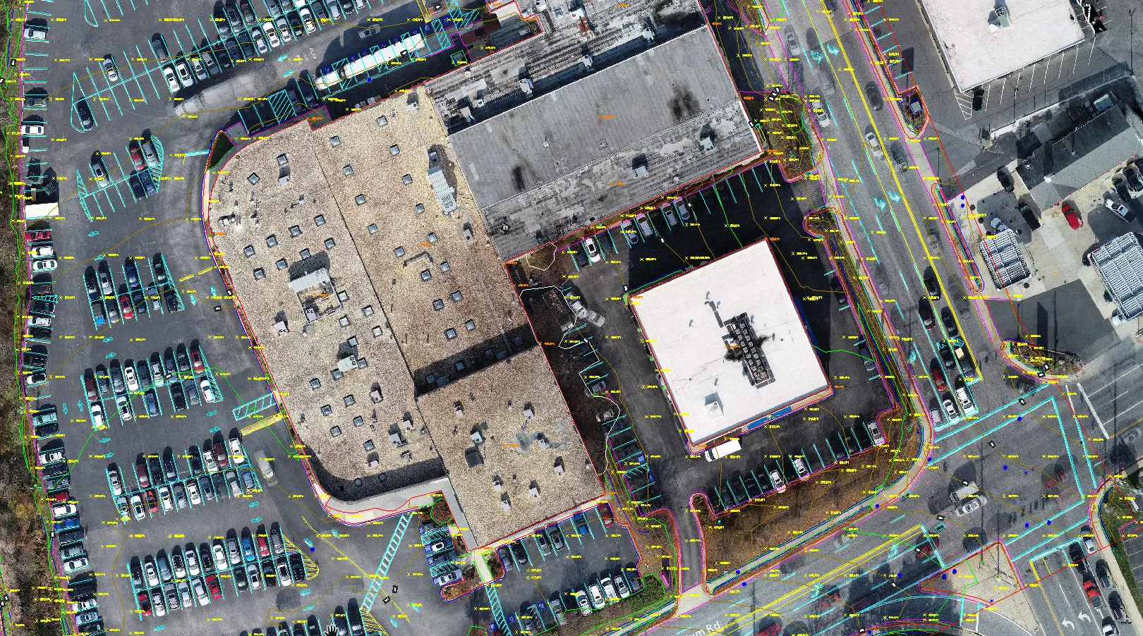 Drafted linework deliverable prepared for survey and CAD use.